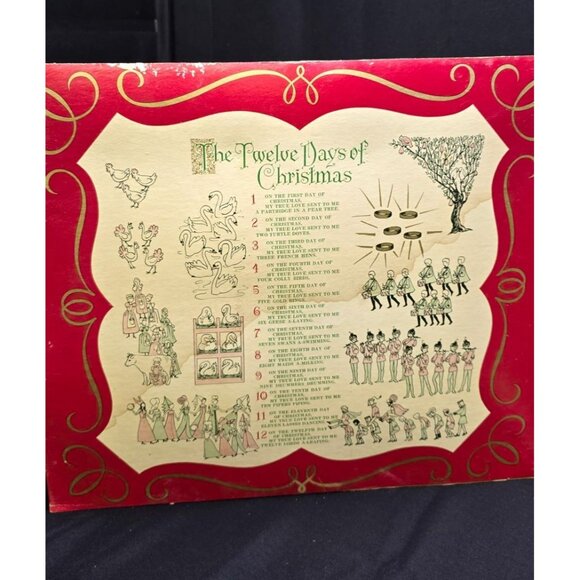 Vintage Box for Twelve Days of Christmas Ornament Collection 1969 Star Band Co - Picture 6 of 14